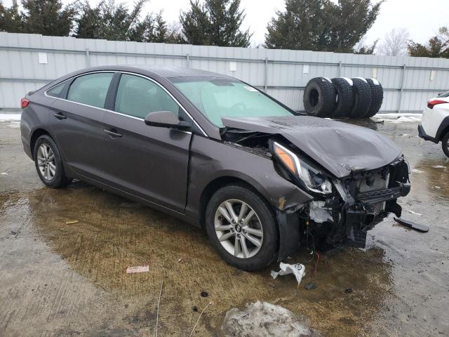 5NPE24AF5FH034005 - 2015 HYUNDAI SONATA SE GRAY photo 4