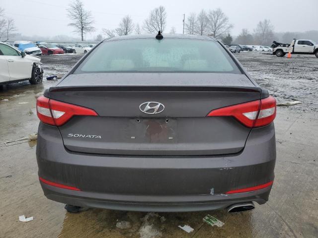 5NPE24AF5FH034005 - 2015 HYUNDAI SONATA SE GRAY photo 6