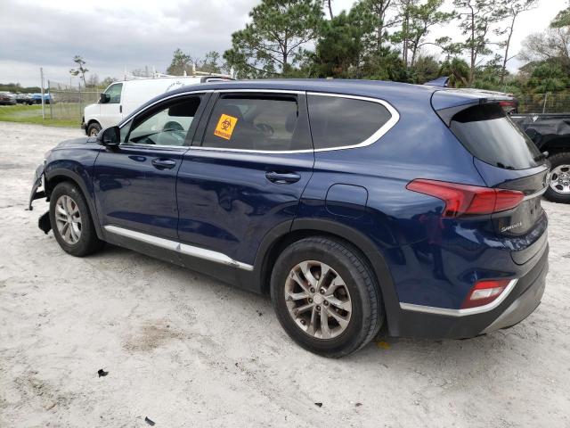 5NMS33AD7LH275887 - 2020 HYUNDAI SANTA FE SEL BLUE photo 2