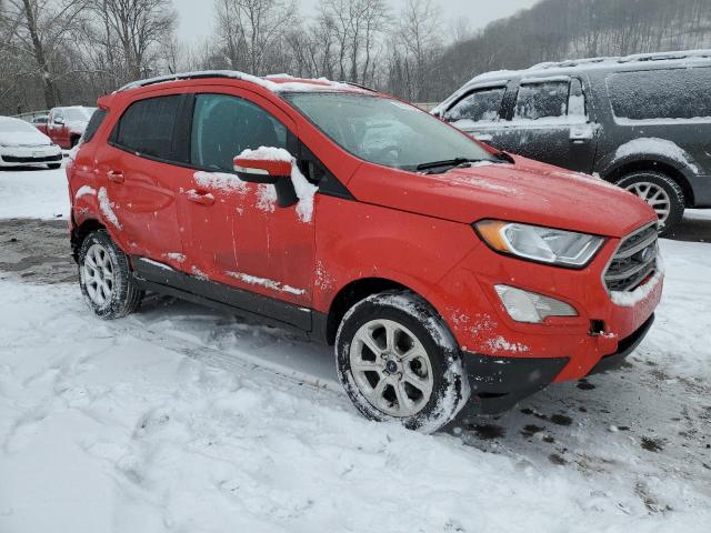 MAJ6S3GL3NC472985 - 2022 FORD ECOSPORT SE RED photo 4