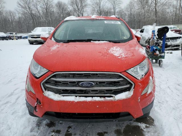 MAJ6S3GL3NC472985 - 2022 FORD ECOSPORT SE RED photo 5