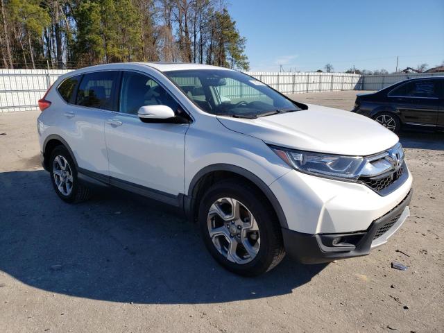 2HKRW2H85KH643378 - 2019 HONDA CR-V EXL WHITE photo 4