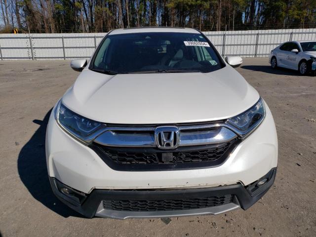 2HKRW2H85KH643378 - 2019 HONDA CR-V EXL WHITE photo 5