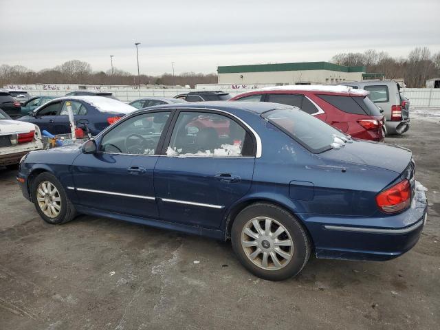 KMHWF35H43A902816 - 2003 HYUNDAI SONATA GLS BLUE photo 2