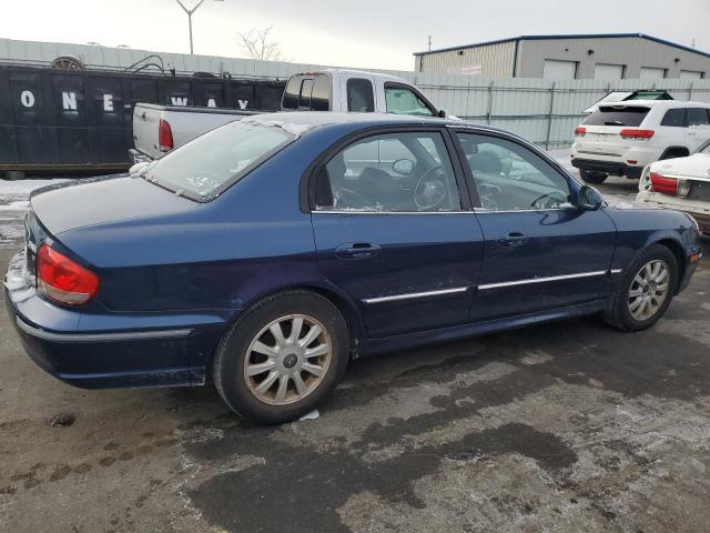 KMHWF35H43A902816 - 2003 HYUNDAI SONATA GLS BLUE photo 3