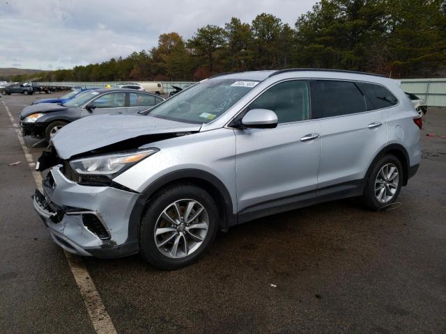 KM8SMDHF9JU276874 - 2018 HYUNDAI SANTA FE SE SILVER photo 1