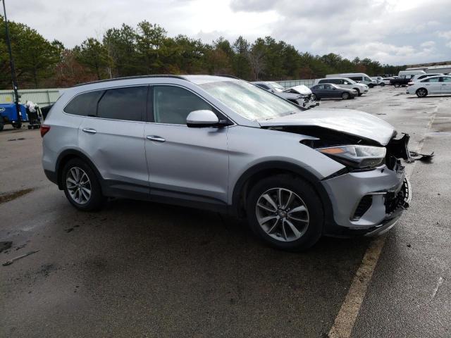 KM8SMDHF9JU276874 - 2018 HYUNDAI SANTA FE SE SILVER photo 4