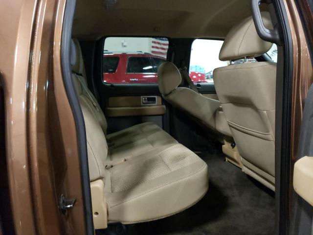 1FTFW1EF1BFA51048 - 2011 FORD F150 SUPERCREW TAN photo 10