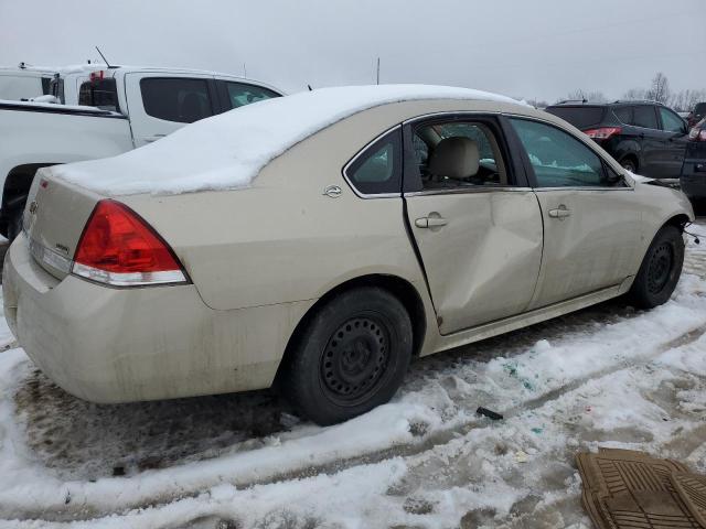 2G1WB57K991292637 - 2009 CHEVROLET IMPALA LS GOLD photo 3