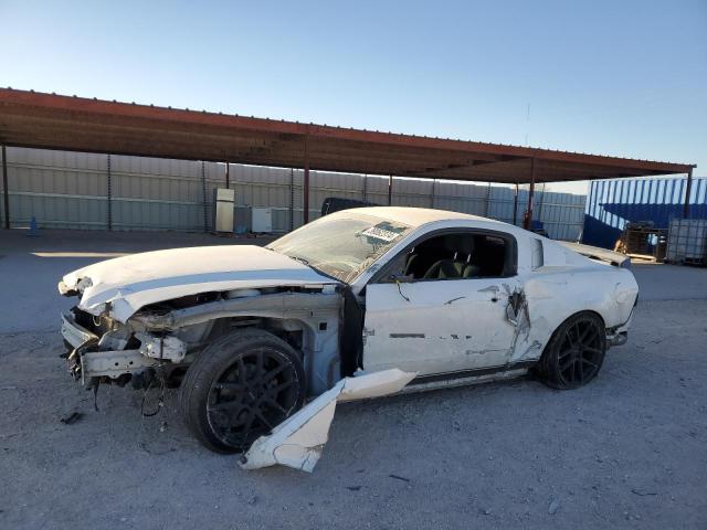 1ZVBP8AM3E5311353 - 2014 FORD MUSTANG WHITE photo 1