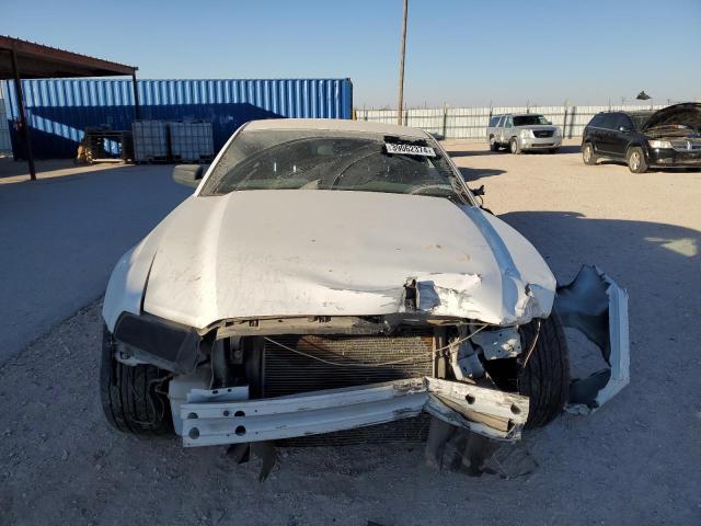 1ZVBP8AM3E5311353 - 2014 FORD MUSTANG WHITE photo 5