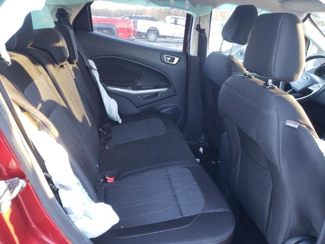 MAJ6P1UL1JC203856 - 2018 FORD ECOSPORT SE RED photo 10