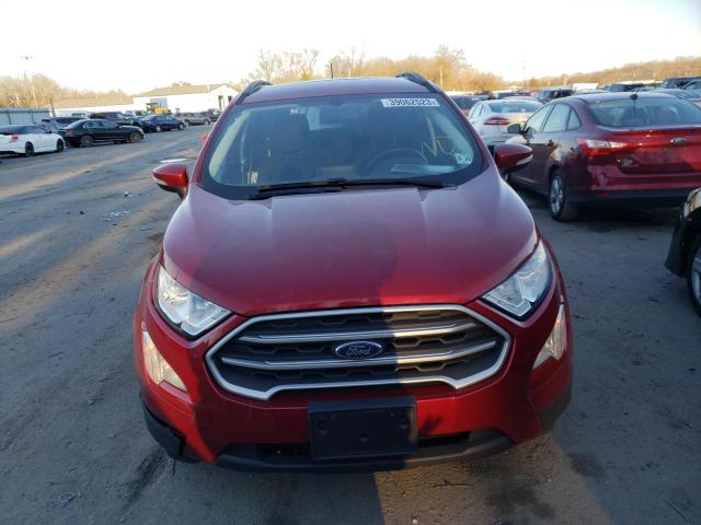 MAJ6P1UL1JC203856 - 2018 FORD ECOSPORT SE RED photo 5