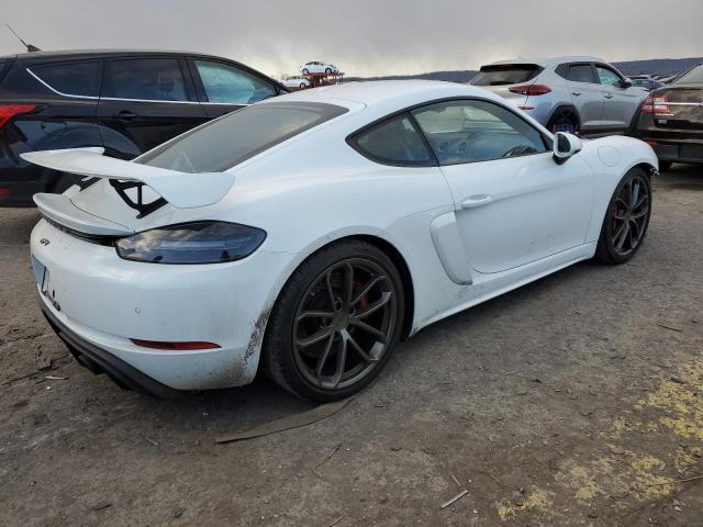 WP0AC2A87LS289298 - 2020 PORSCHE CAYMAN GT4 WHITE photo 3