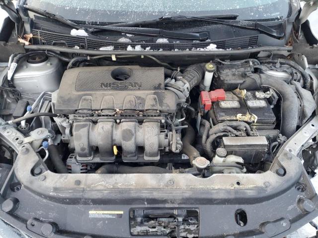 3N1AB7AP6JY281086 - 2018 NISSAN SENTRA S SILVER photo 11