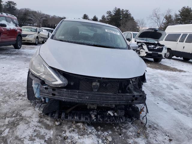 3N1AB7AP6JY281086 - 2018 NISSAN SENTRA S SILVER photo 5