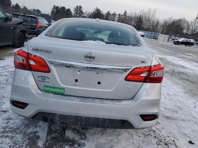 3N1AB7AP6JY281086 - 2018 NISSAN SENTRA S SILVER photo 6