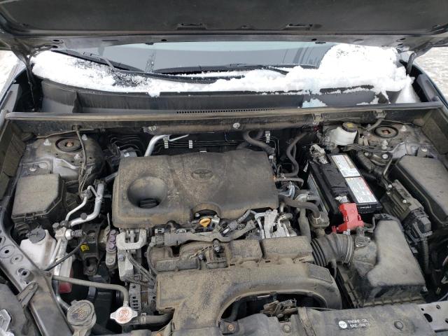 2T3P1RFV8LC132038 - 2020 TOYOTA RAV4 XLE GRAY photo 12