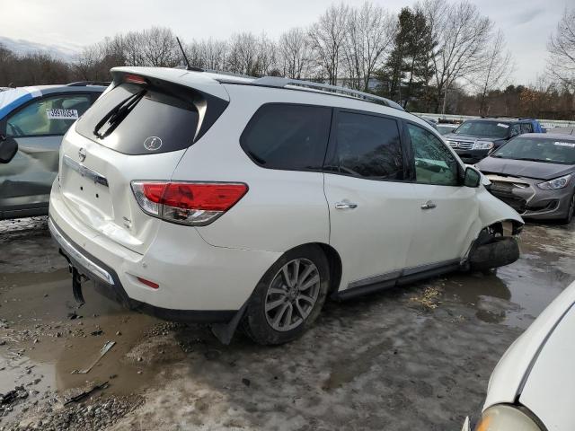 5N1AR2MMXFC645311 - 2015 NISSAN PATHFINDER S WHITE photo 3