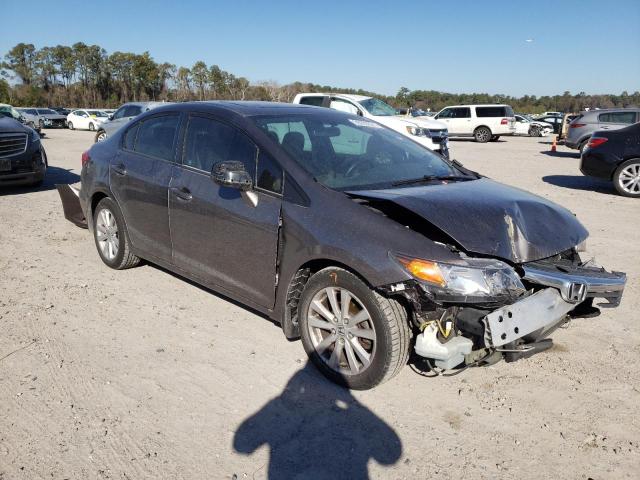 19XFB2F94CE094496 - 2012 HONDA CIVIC EXL GRAY photo 4