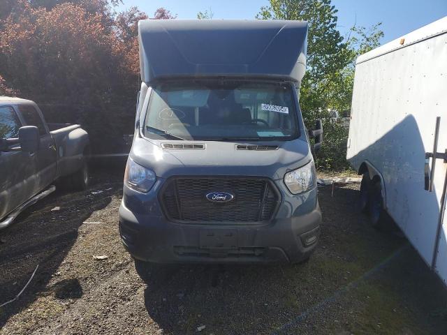 1FDDF6P84MKA55426 - 2021 FORD TRANSIT T-350 HD BLUE photo 5