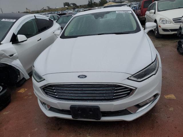 3FA6P0LU9HR409331 - 2017 FORD FUSION SE HYBRID WHITE photo 5