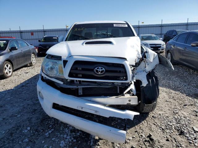 5TEUU42N97Z449452 - 2007 TOYOTA TACOMA ACCESS CAB WHITE photo 5