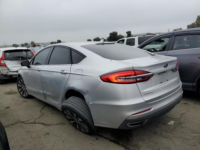 3FA6P0T90KR264604 - 2019 FORD FUSION SE GRAY photo 2