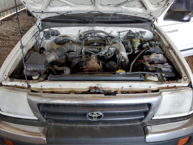 5TENL42N7YZ695506 - 2000 TOYOTA TACOMA WHITE photo 11