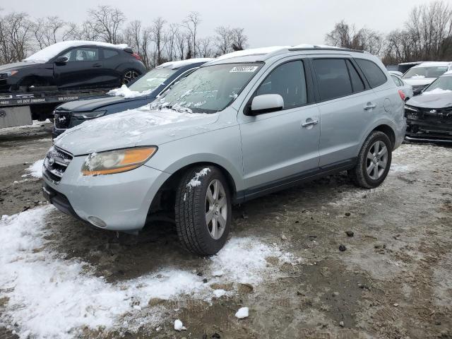 5NMSH13E59H280123 - 2009 HYUNDAI SANTA FE SE SILVER photo 1