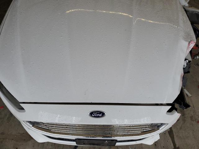 3FA6P0HDXER282075 - 2014 FORD FUSION SE WHITE photo 11