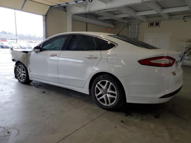 3FA6P0HDXER282075 - 2014 FORD FUSION SE WHITE photo 2