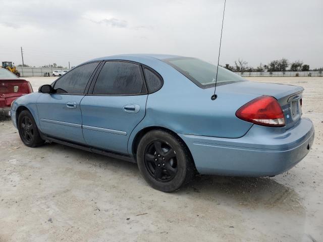 1FAFP53U27A212460 - 2007 FORD TAURUS SE BLUE photo 2