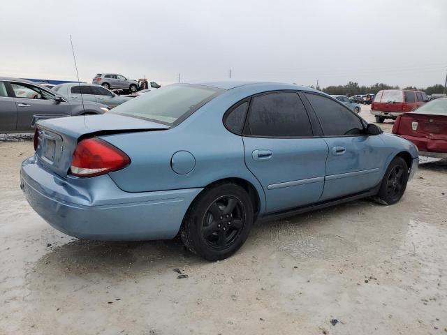 1FAFP53U27A212460 - 2007 FORD TAURUS SE BLUE photo 3