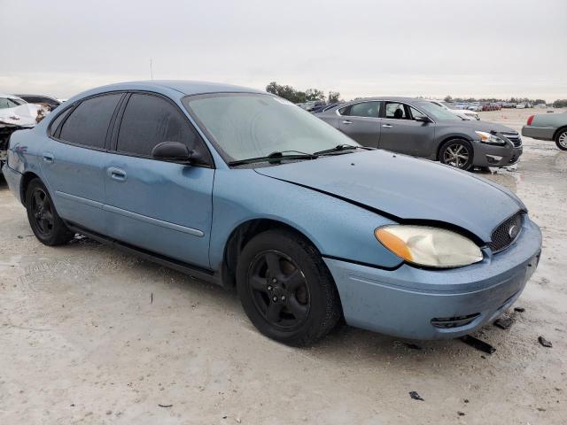 1FAFP53U27A212460 - 2007 FORD TAURUS SE BLUE photo 4