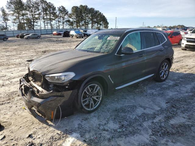 5UXTY3C0XM9G62772 - 2021 BMW X3 SDRIVE30I GRAY photo 1