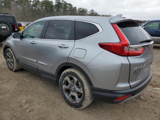 5J6RW1H58KA023609 - 2019 HONDA CR-V EX SILVER photo 2