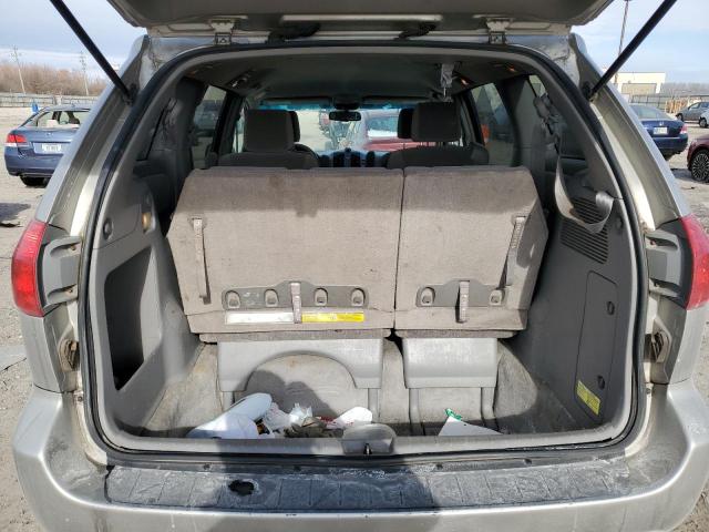 5TDZA23CX6S453926 - 2006 TOYOTA SIENNA CE GRAY photo 6