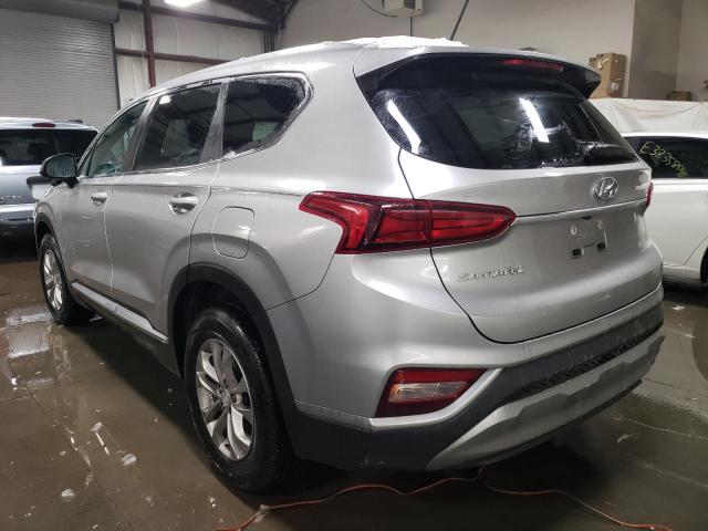 5NMS23AD6LH181485 - 2020 HYUNDAI SANTA FE SE SILVER photo 2