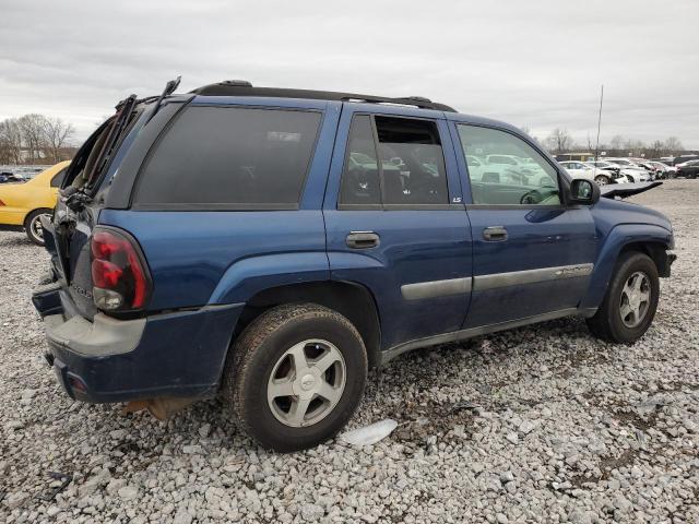 1GNDS13S242121063 - 2004 CHEVROLET TRAILBLAZE LS BLUE photo 3