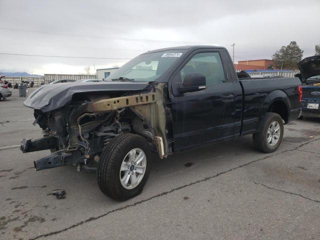 1FTMF1C57JKE71212 - 2018 FORD F150 BLACK photo 1