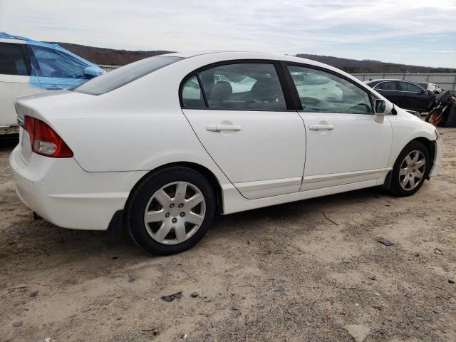 19XFA1F56BE006041 - 2011 HONDA CIVIC LX WHITE photo 3