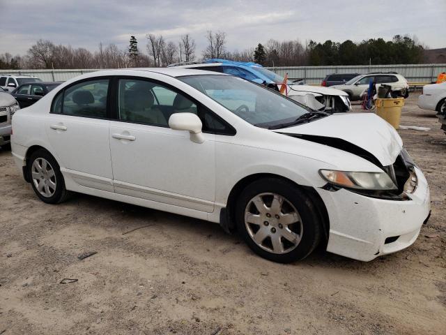 19XFA1F56BE006041 - 2011 HONDA CIVIC LX WHITE photo 4