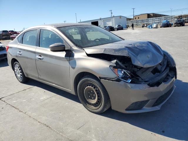 3N1AB7AP7GY232486 - 2016 NISSAN SENTRA S TAN photo 4