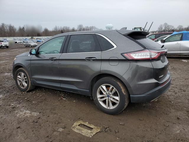 2FMPK4J97GBC29549 - 2016 FORD EDGE SEL GRAY photo 2