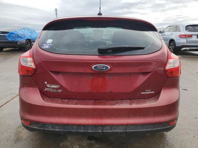 1FADP3K25DL193981 - 2013 FORD FOCUS SE BURGUNDY photo 6