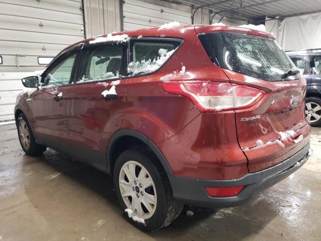 1FMCU0F77EUB92406 - 2014 FORD ESCAPE S RED photo 2