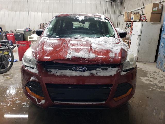 1FMCU0F77EUB92406 - 2014 FORD ESCAPE S RED photo 5