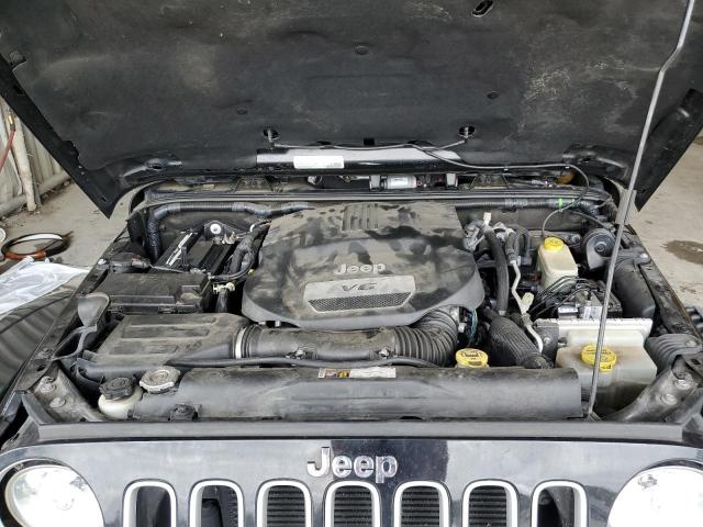 1C4BJWEG7GL229394 - 2016 JEEP WRANGLER U SAHARA BLACK photo 11