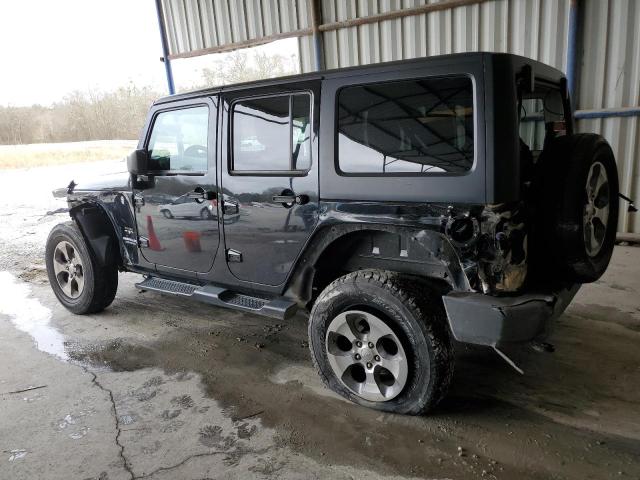 1C4BJWEG7GL229394 - 2016 JEEP WRANGLER U SAHARA BLACK photo 2